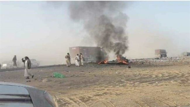 وكالة روسية: تفجير بمأرب يستهدف قافلة ذخائر سعودية في طريقها للجيش اليمني