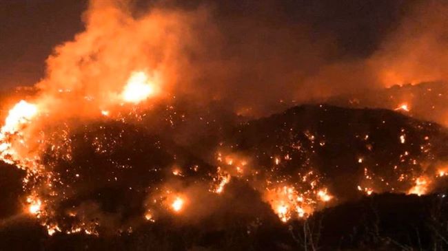 صور وفيديوهات تدمي القلب على اشتعال لبنان بنيران الحرائق 