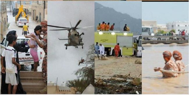 BBC:انتشارإعصار لبان يهدد عمان بعد تطوره واتجاهه نحو ظفارواليمن(صور)